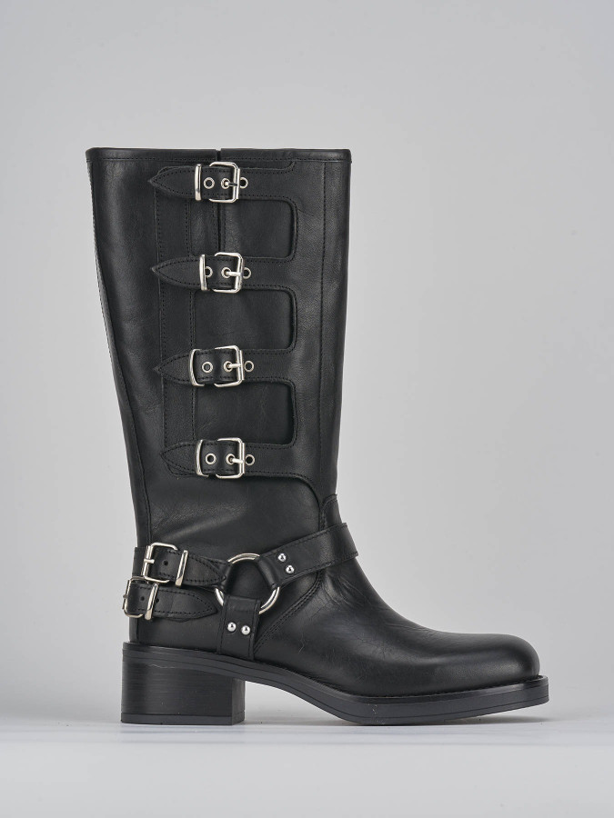 Tall dress shop boots low heel