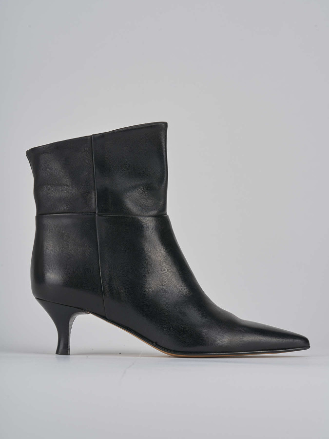 Heeled Leather Booties - Women's Heels for Fall | ROOLEE-hkpdtq2012.edu.vn