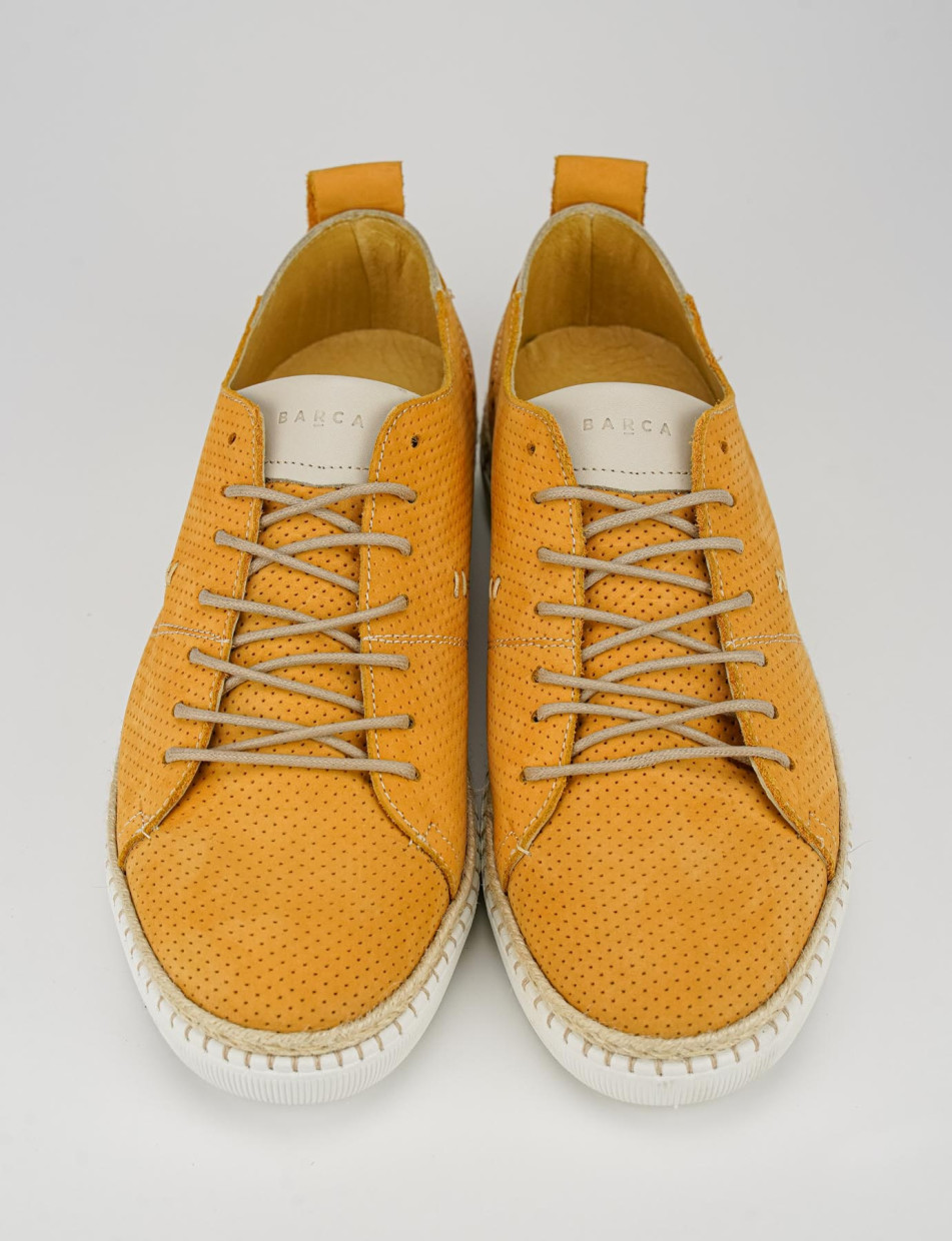 Zapatillas deportivas amarillo nobuk