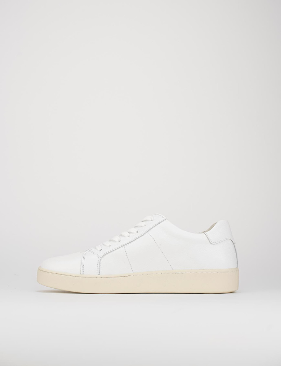 Zapatillas deportivas blanco cuero