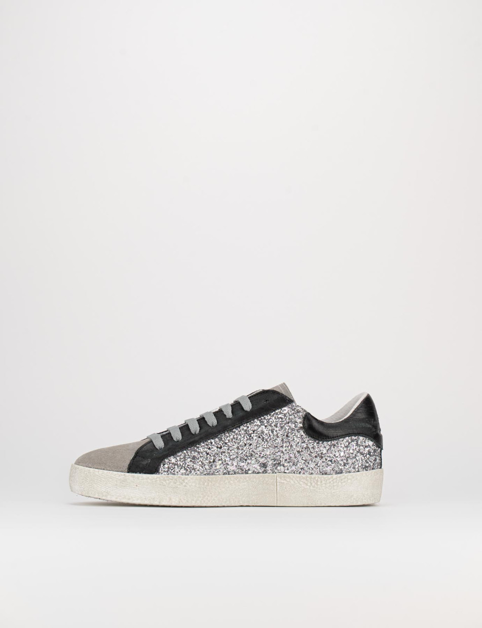Sneakers gris ante