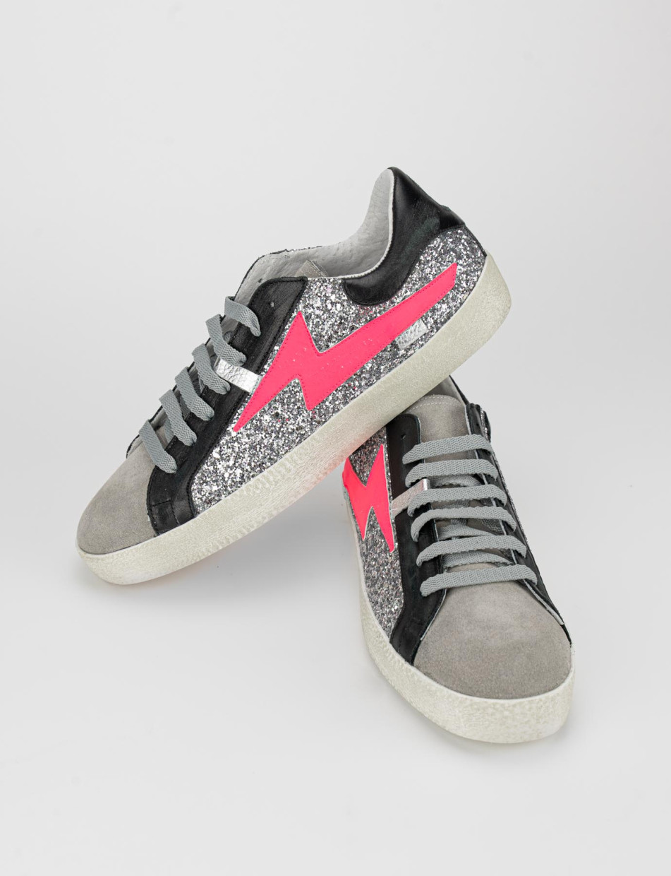 Sneakers gris ante
