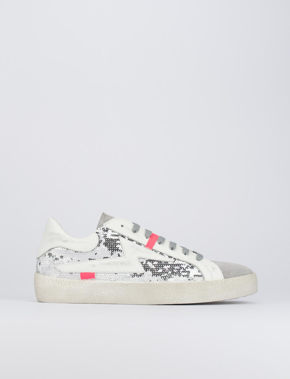 Zapatillas deportivas gris cuero