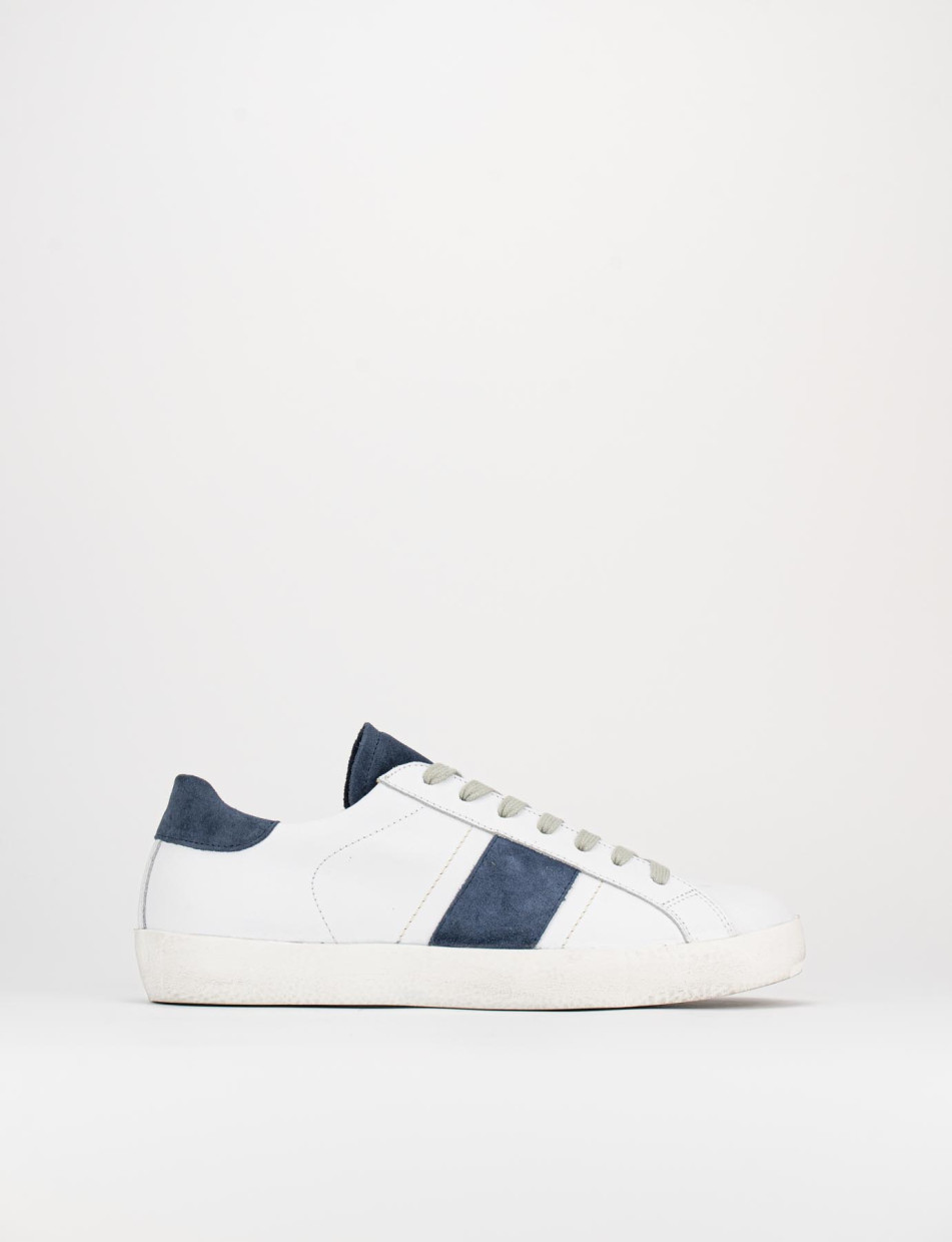 Zapatillas deportivas blanco cuero