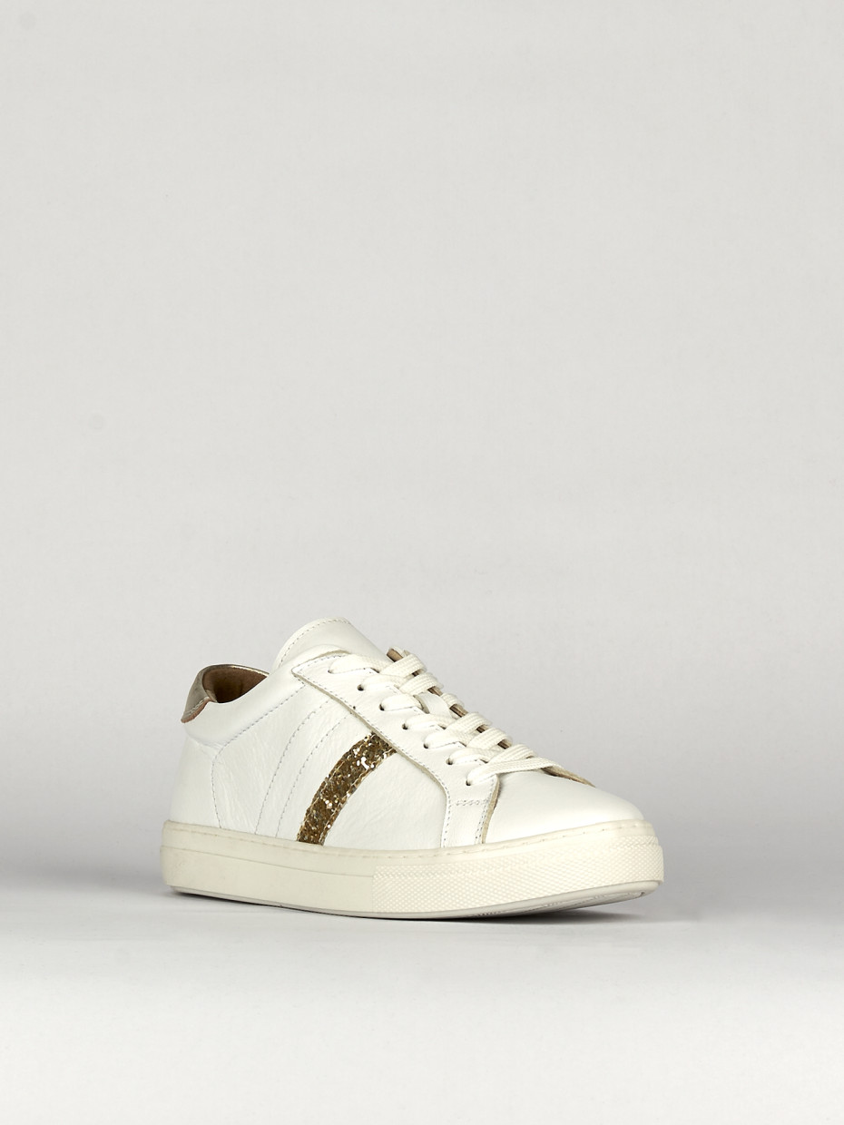 Zapatillas deportivas blanco cuero