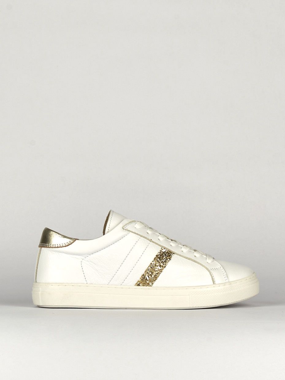 Zapatillas deportivas blanco cuero
