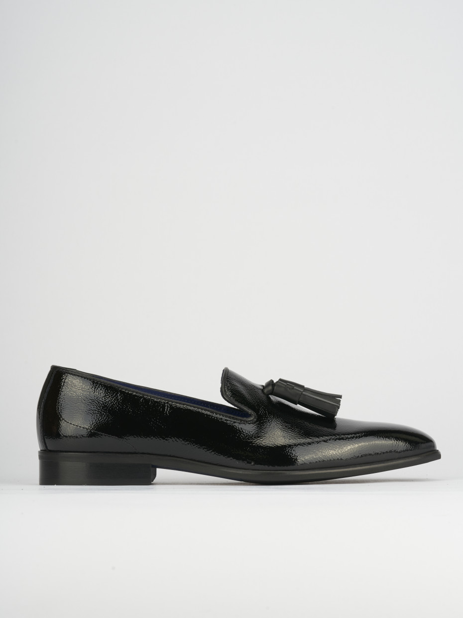 Mocasines negro charol