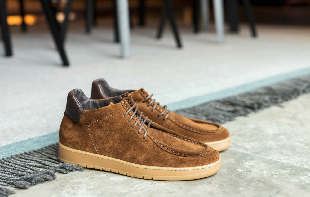 Zapatillas deportivas marrón ante