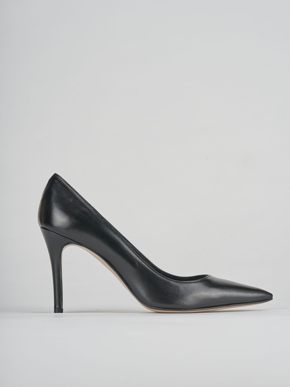 Décolleté tacco 9cm pelle nero