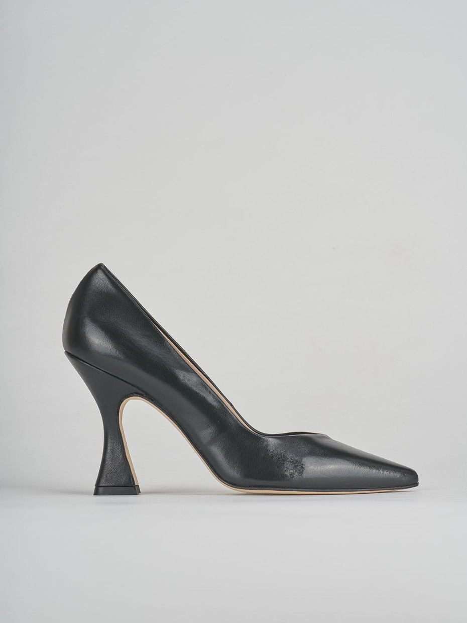 Décolleté tacco 9cm pelle nero