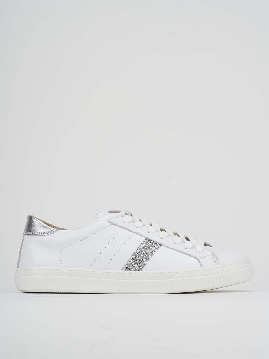 Zapatillas deportivas blanco cuero