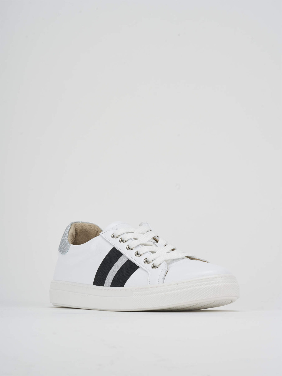 Zapatillas deportivas blanco cuero