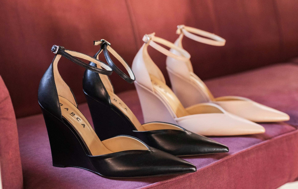 Pumps heel 11 cm black leather