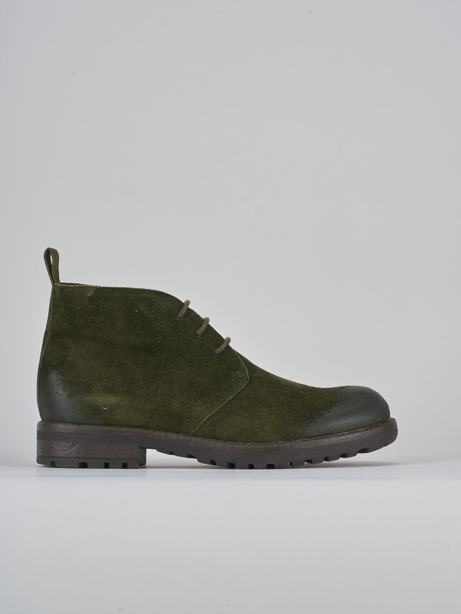 Botas militares verde ante