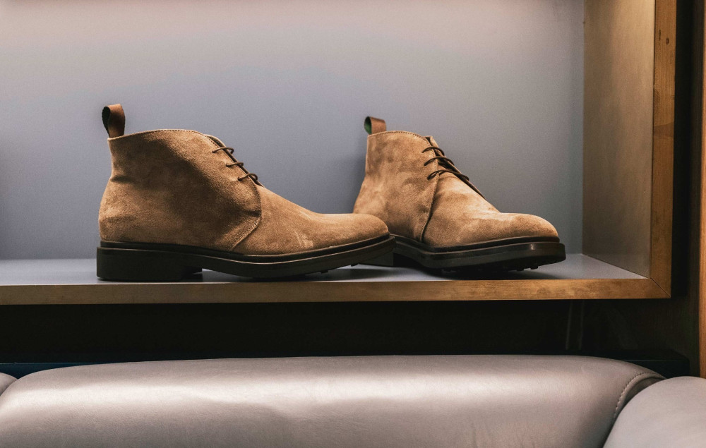 Botines beis ante