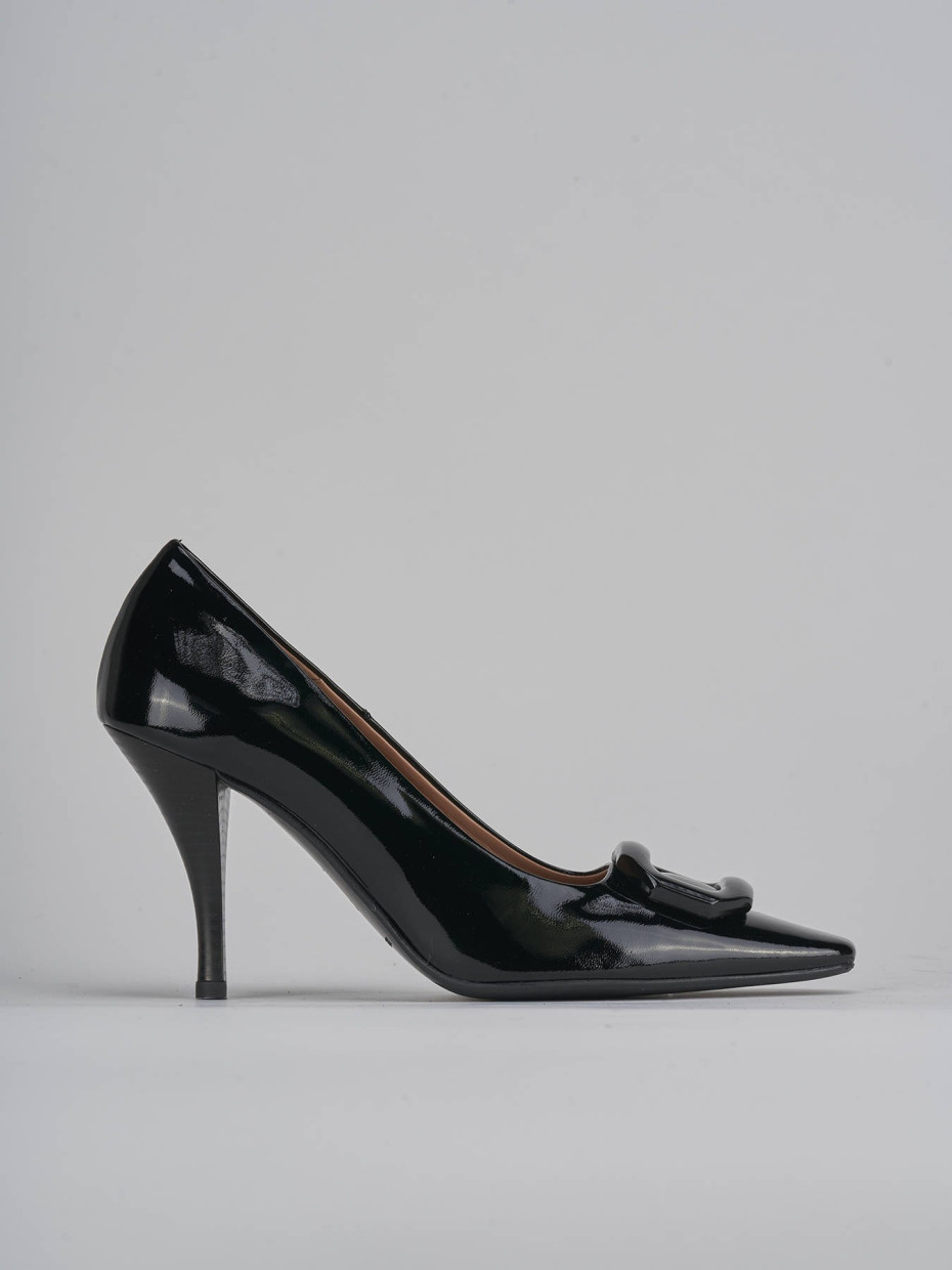 Décolleté tacco 9cm vernice nero