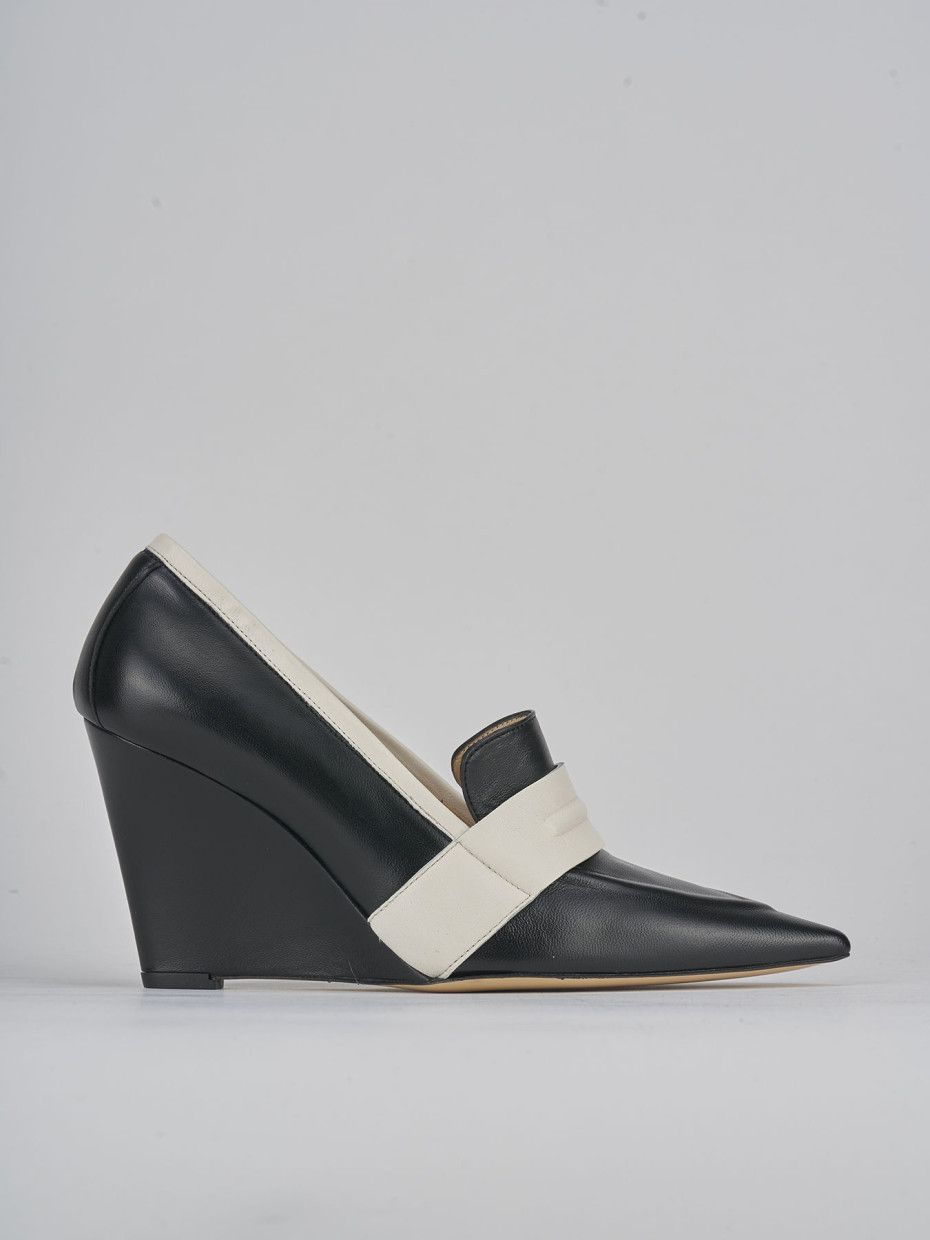 Pumps heel 8 cm black leather