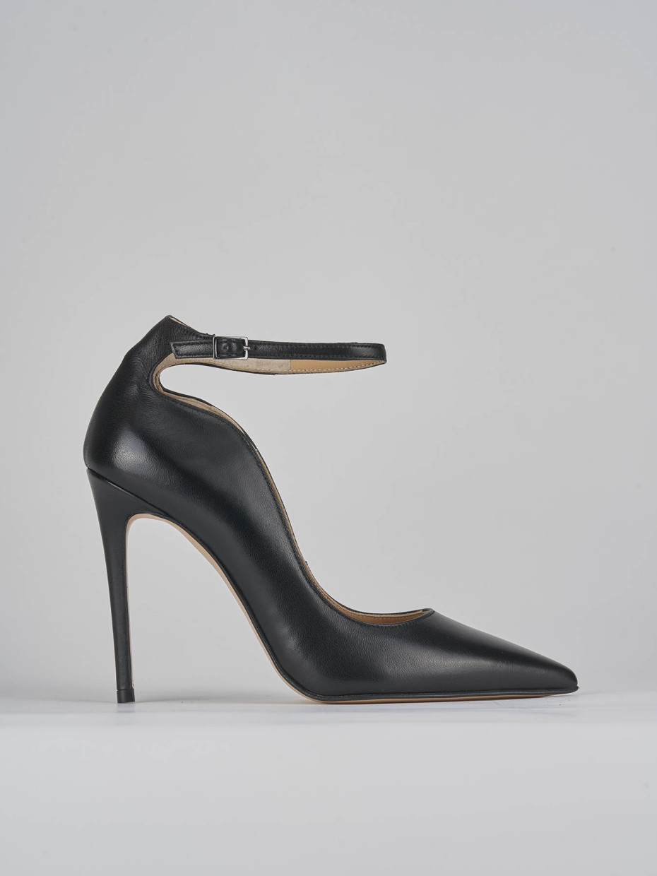 Pumps heel 11 cm black leather