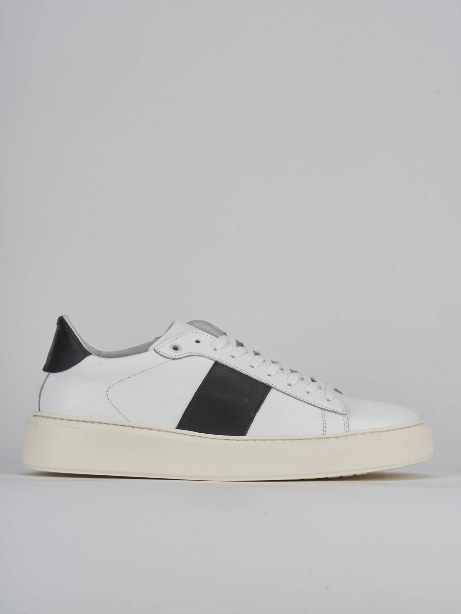 Zapatillas deportivas blanco cuero