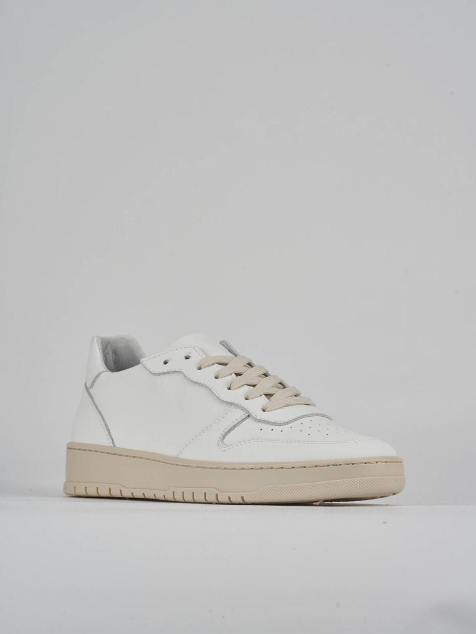 Zapatillas deportivas blanco cuero