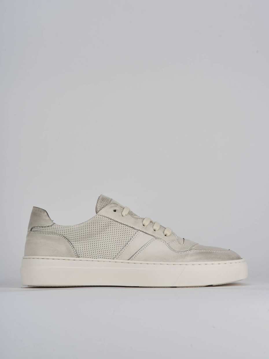 Sneakers pelle bianco