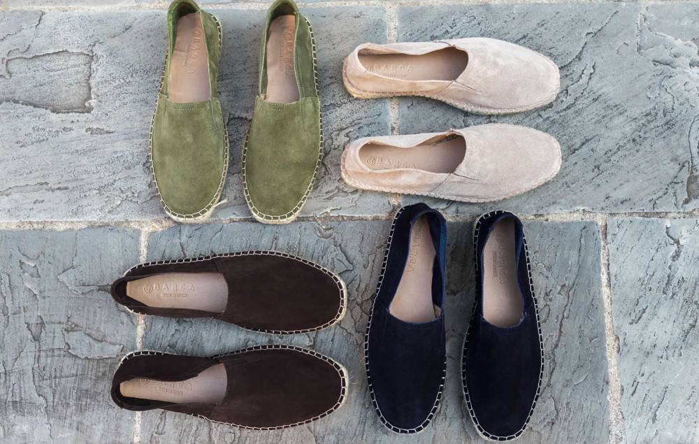 Mocasines azul ante