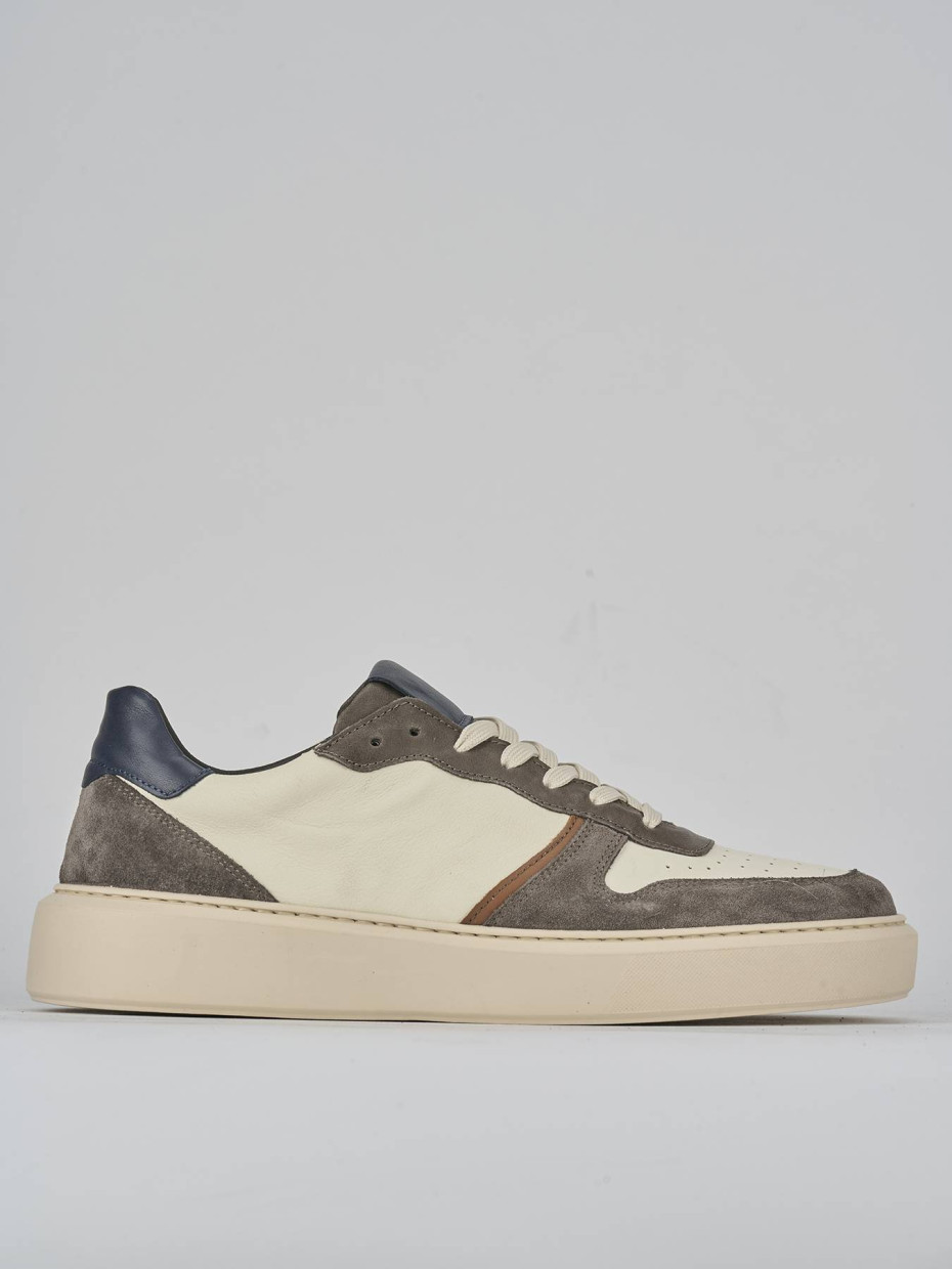 Zapatillas deportivas beis cuero