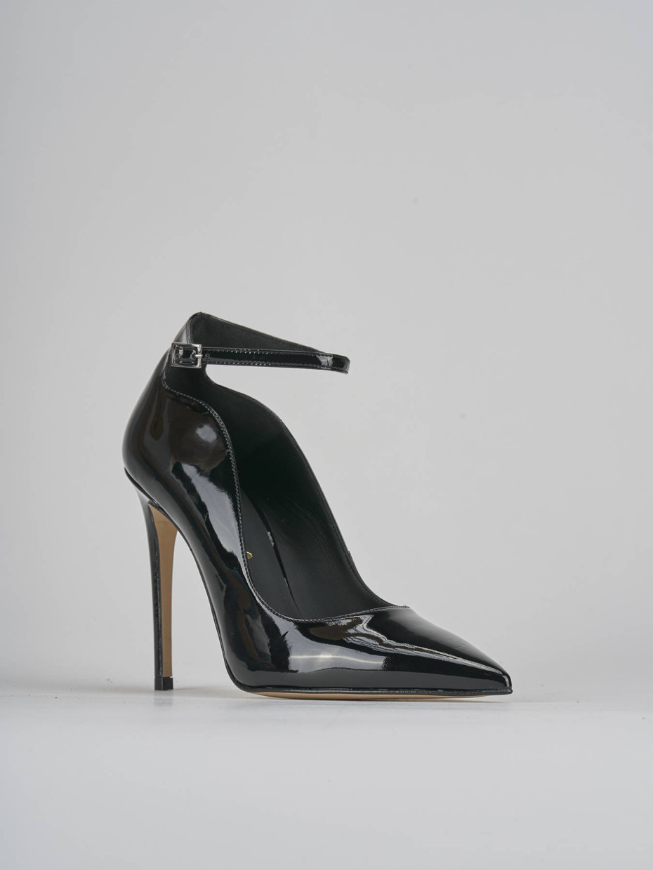 Pumps heel 11 cm black patent