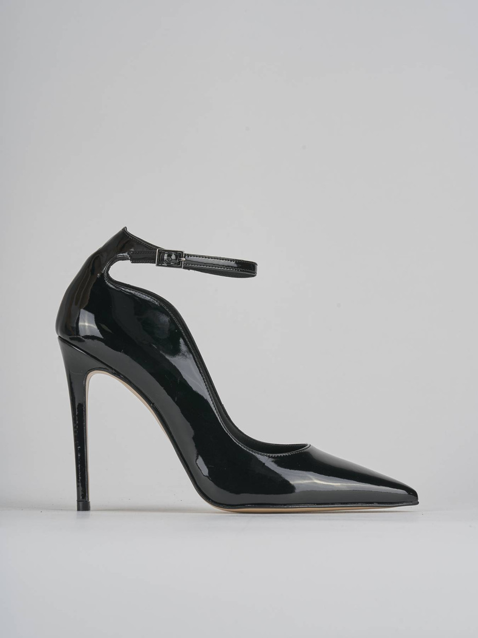 Pumps heel 11 cm black patent