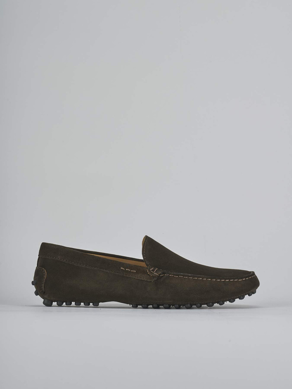 Mocasines marrón oscuro ante