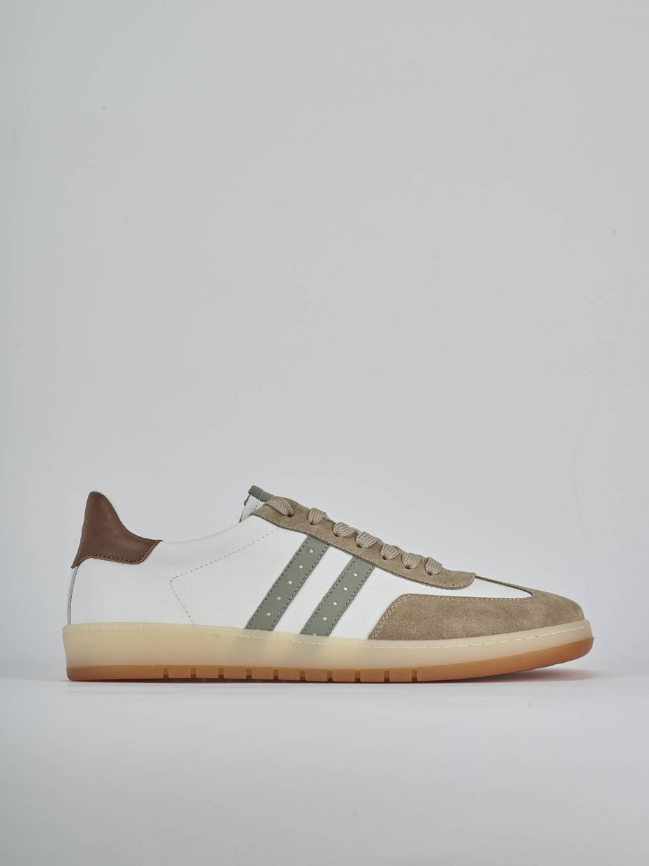 Zapatillas deportivas beis cuero