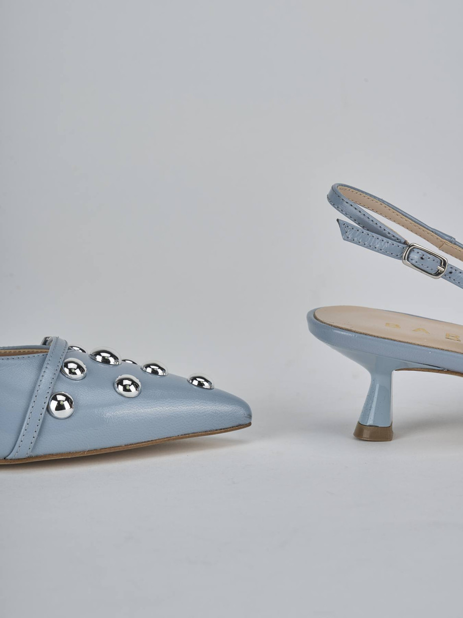 Rebajas extra tacón 5 cm turquesa charol