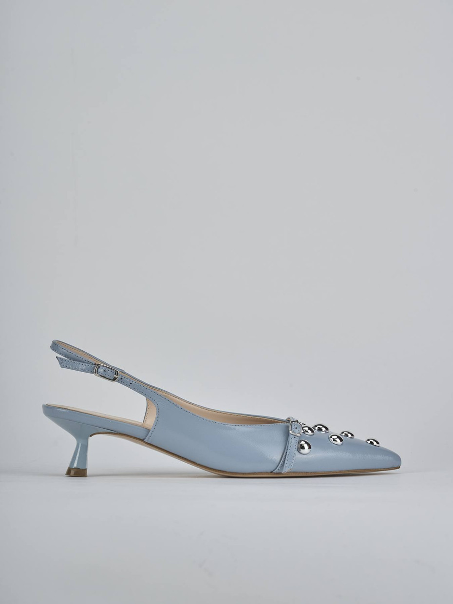 Rebajas extra tacón 5 cm turquesa charol