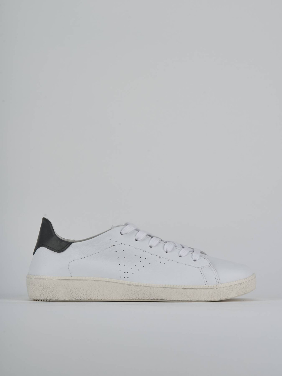 Sneakers pelle bianco