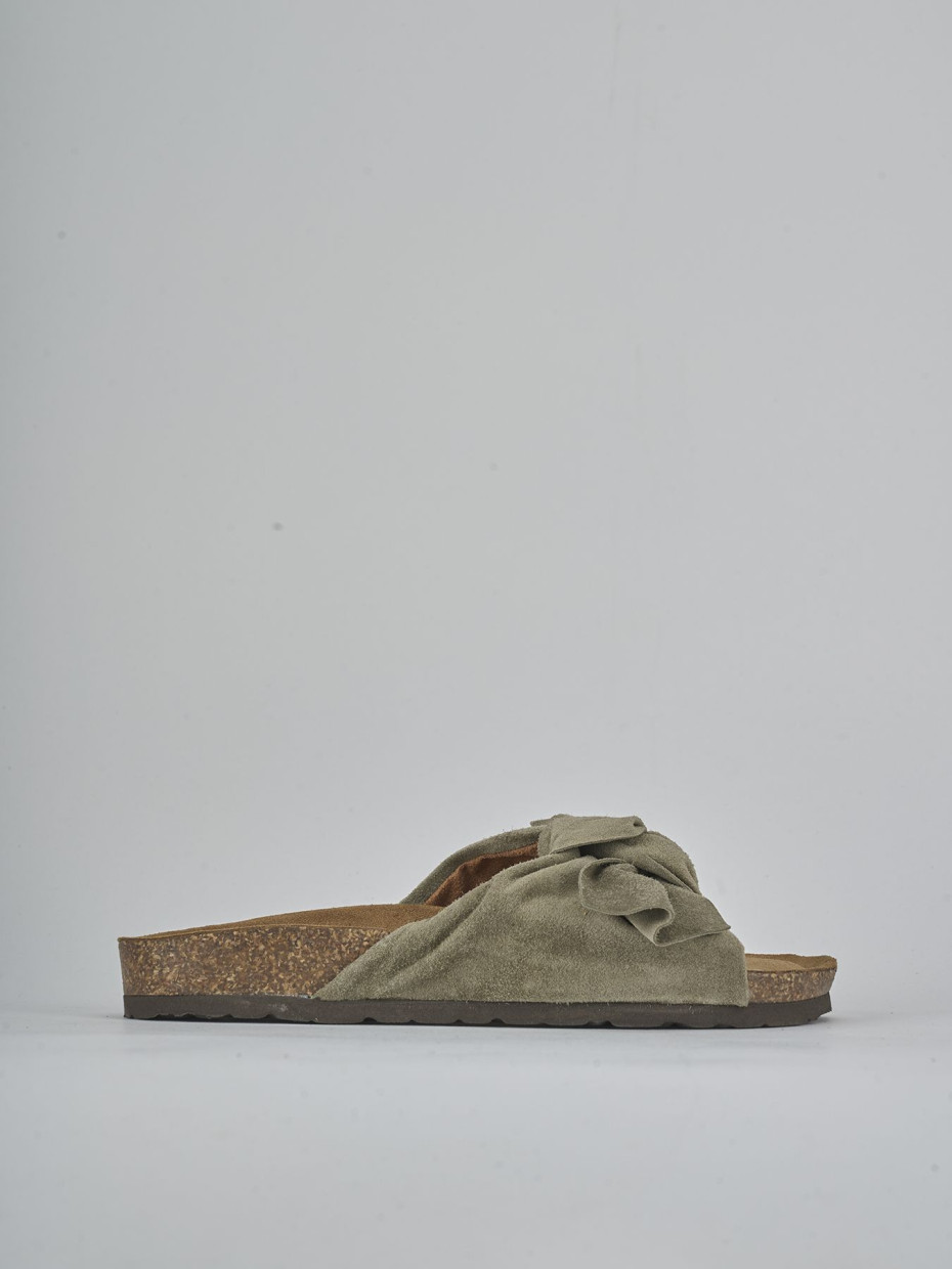 Mules verde ante