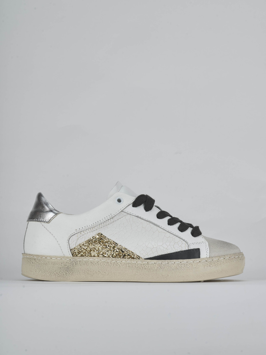 Zapatillas deportivas blanco cuero