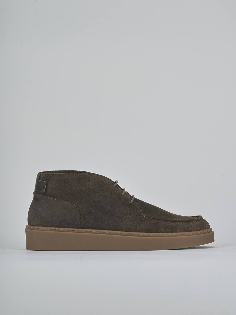 Sneakers dark brown suede