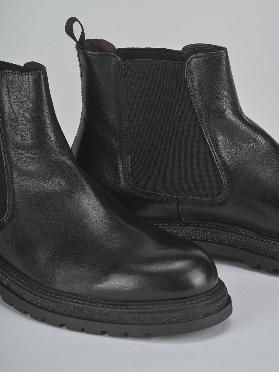 Stivaletti pelle nero