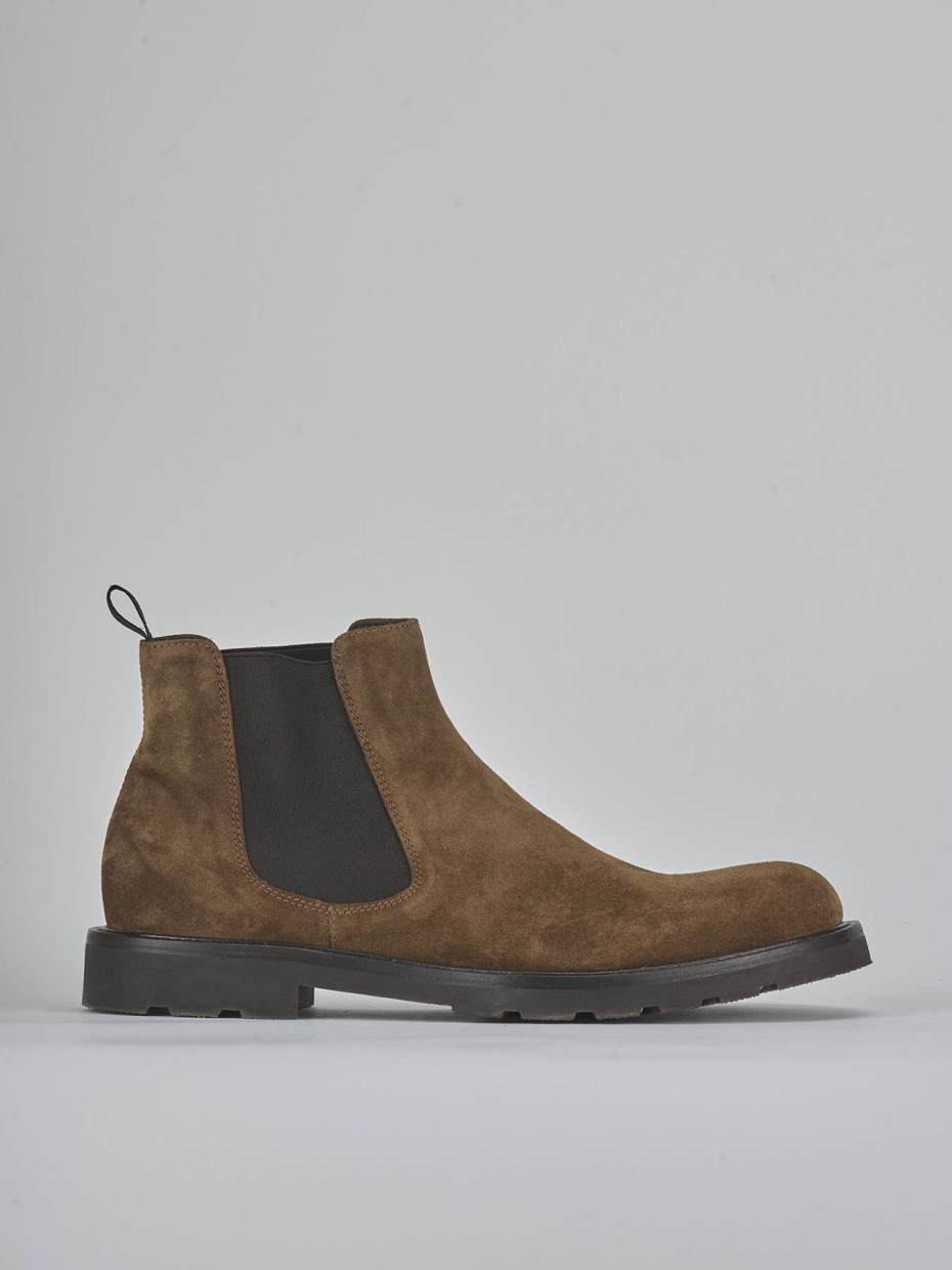 Botines marrón ante