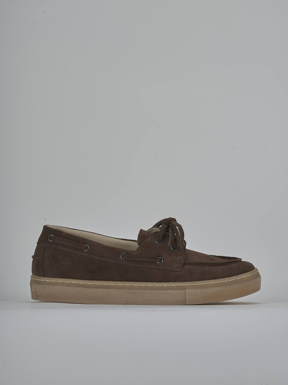 Sneakers dark brown suede