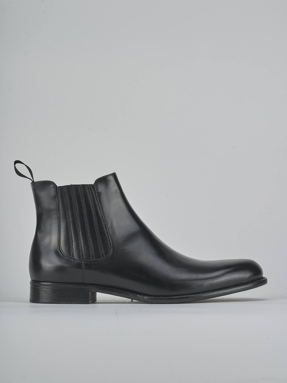 Stivaletti pelle nero
