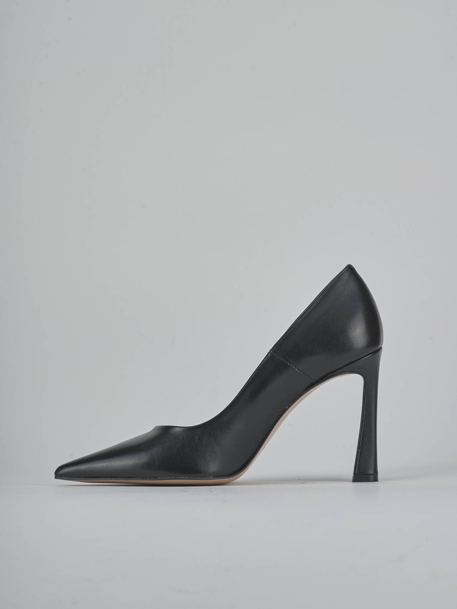 Décolleté tacco 9cm pelle nero