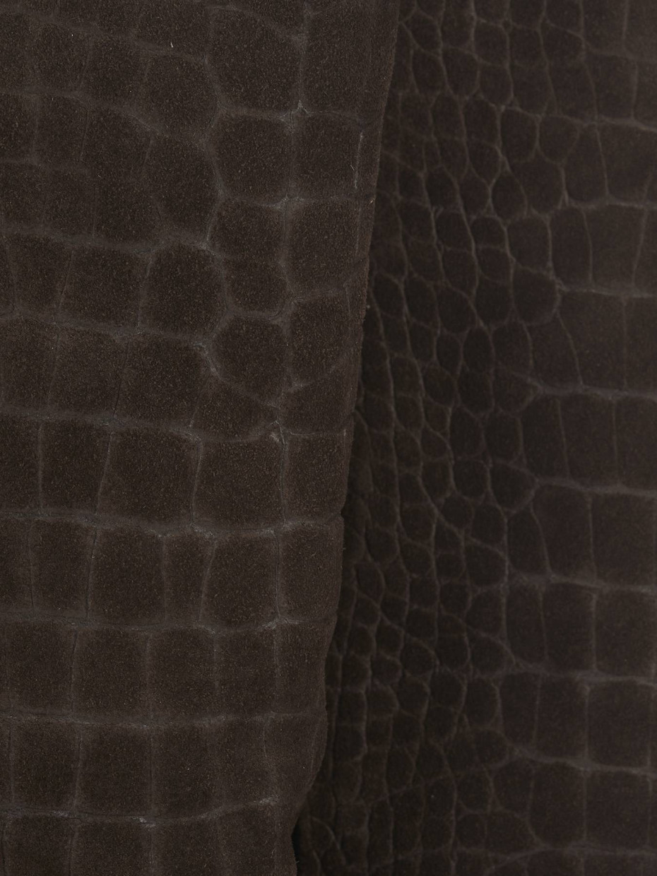 Stivali tacco 5cm cocco testa