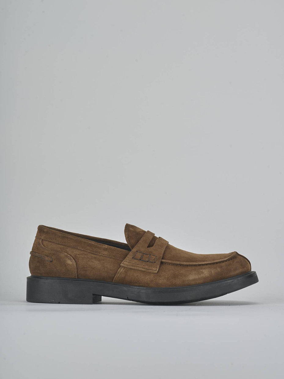 Mocasines marrón ante