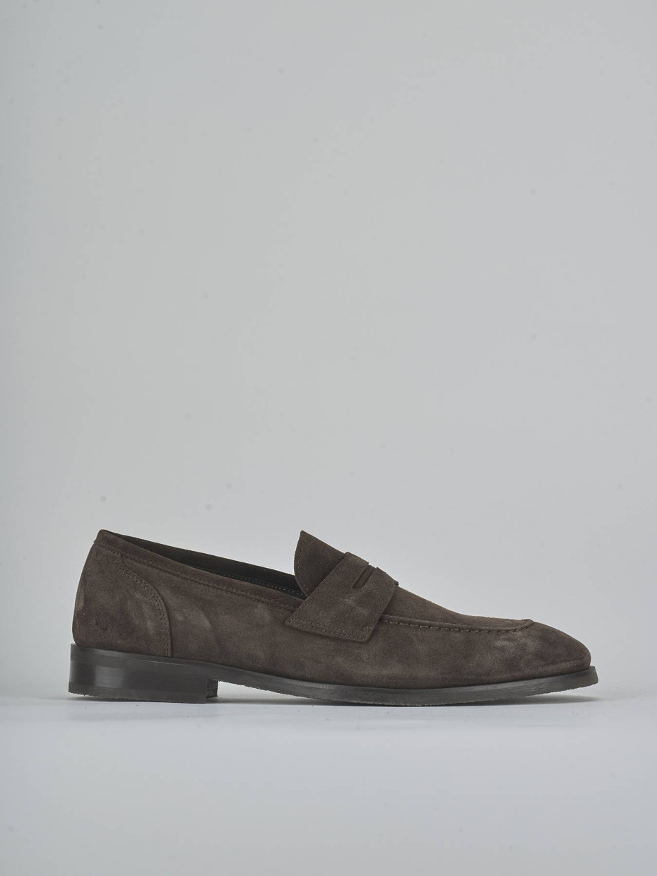 Mocasines marrón oscuro ante