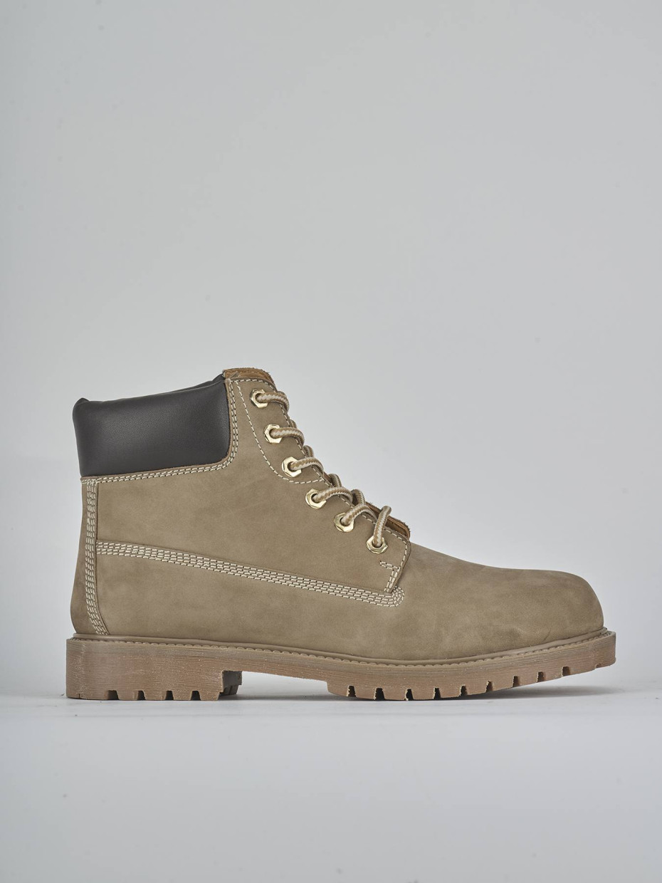 Anfibi nabuk beige