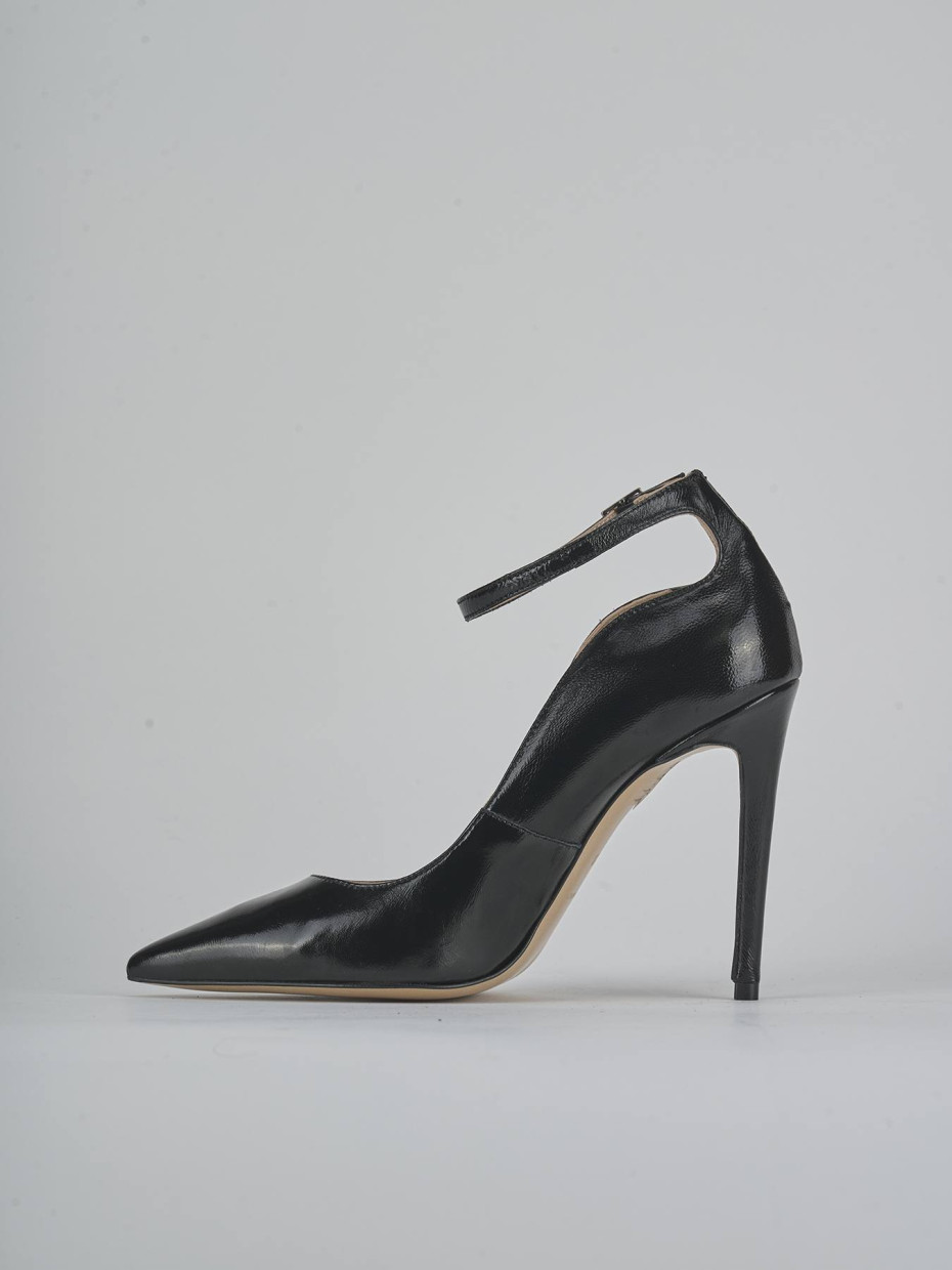 Décolleté tacco 10cm vernice nero