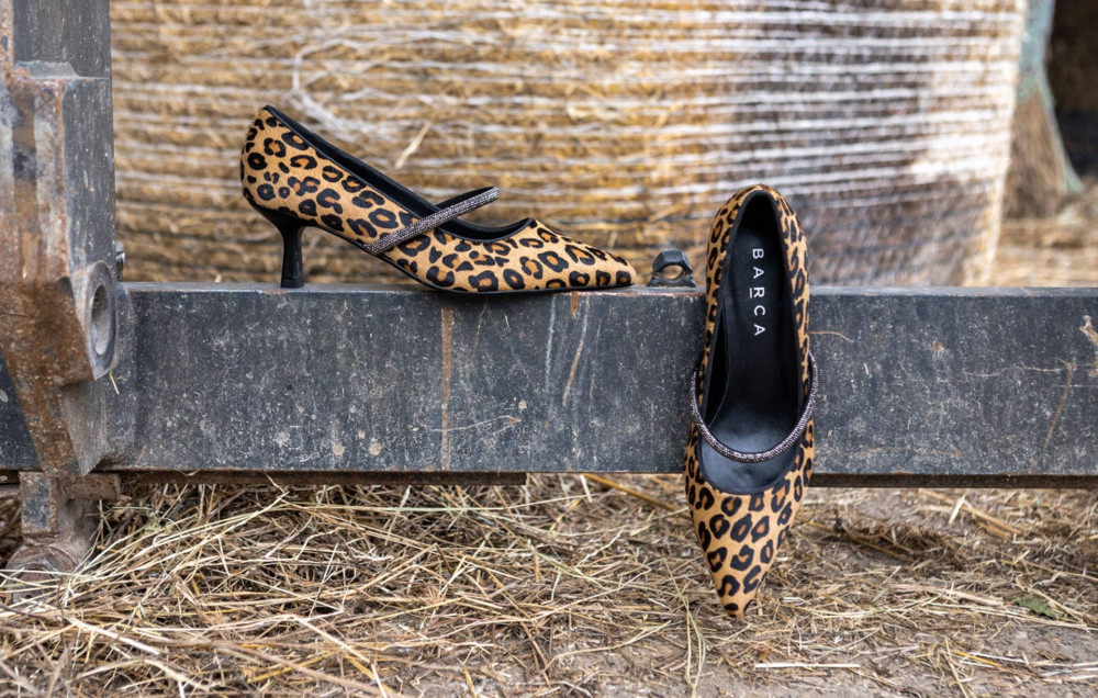 Pumps heel 5 cm multicolor horsy