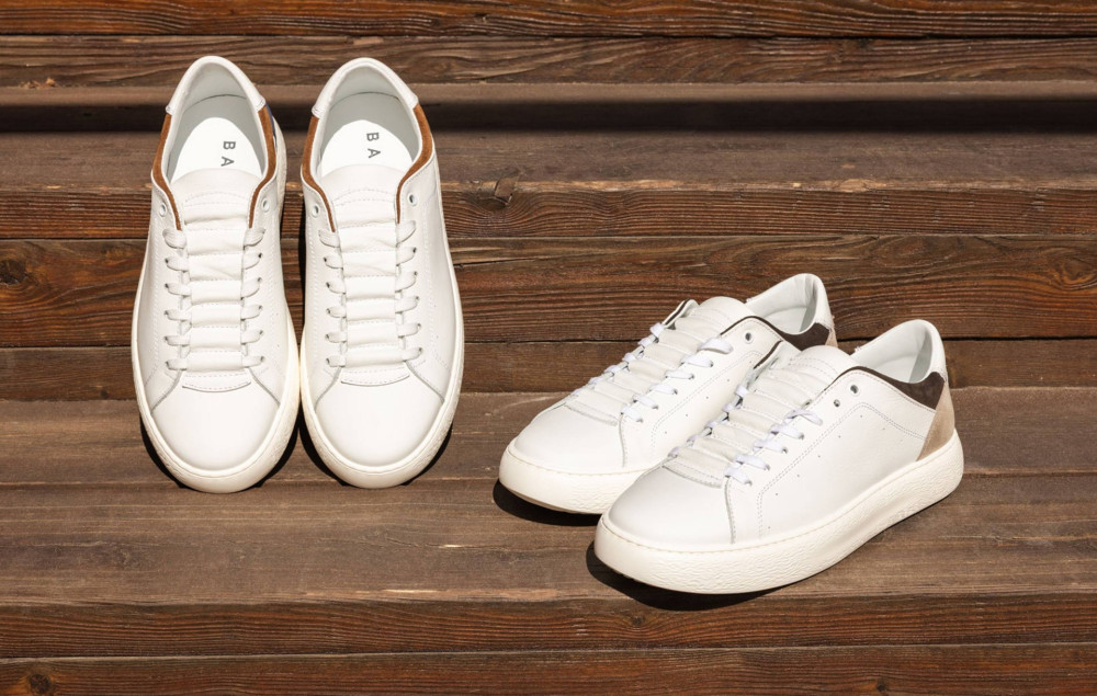 Sneakers white leather