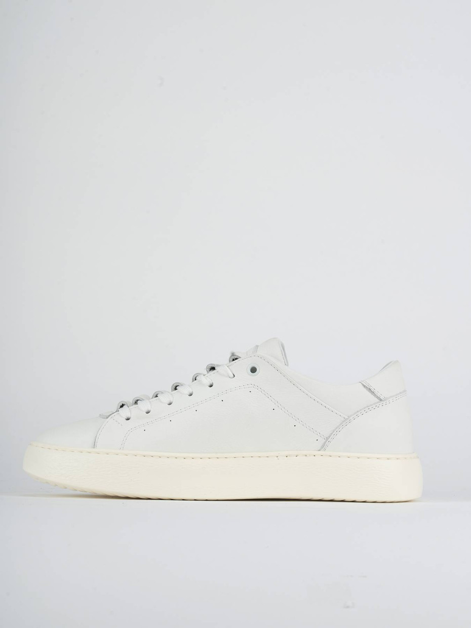 Sneakers pelle bianco